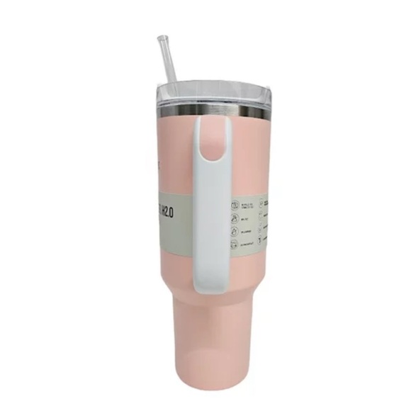 Stanley The Quencher H2.0 FlowState™ Tumbler Limited Edition Color 40 OZ Peach - Picture 3 of 5